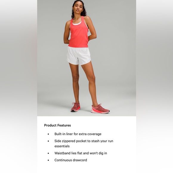 NWT Lululemon Track That Shorts Size 4 - Picture 12 of 12